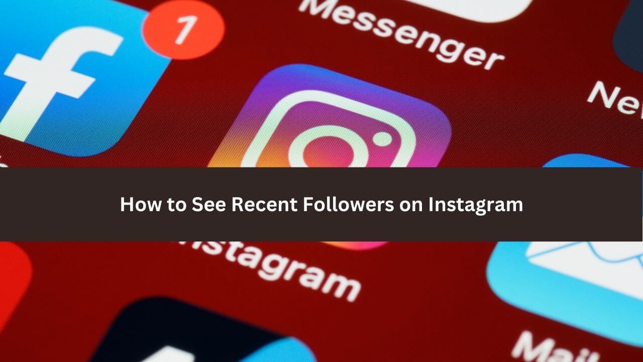How to See Recent Followers on Instagram Track Your Popularity
