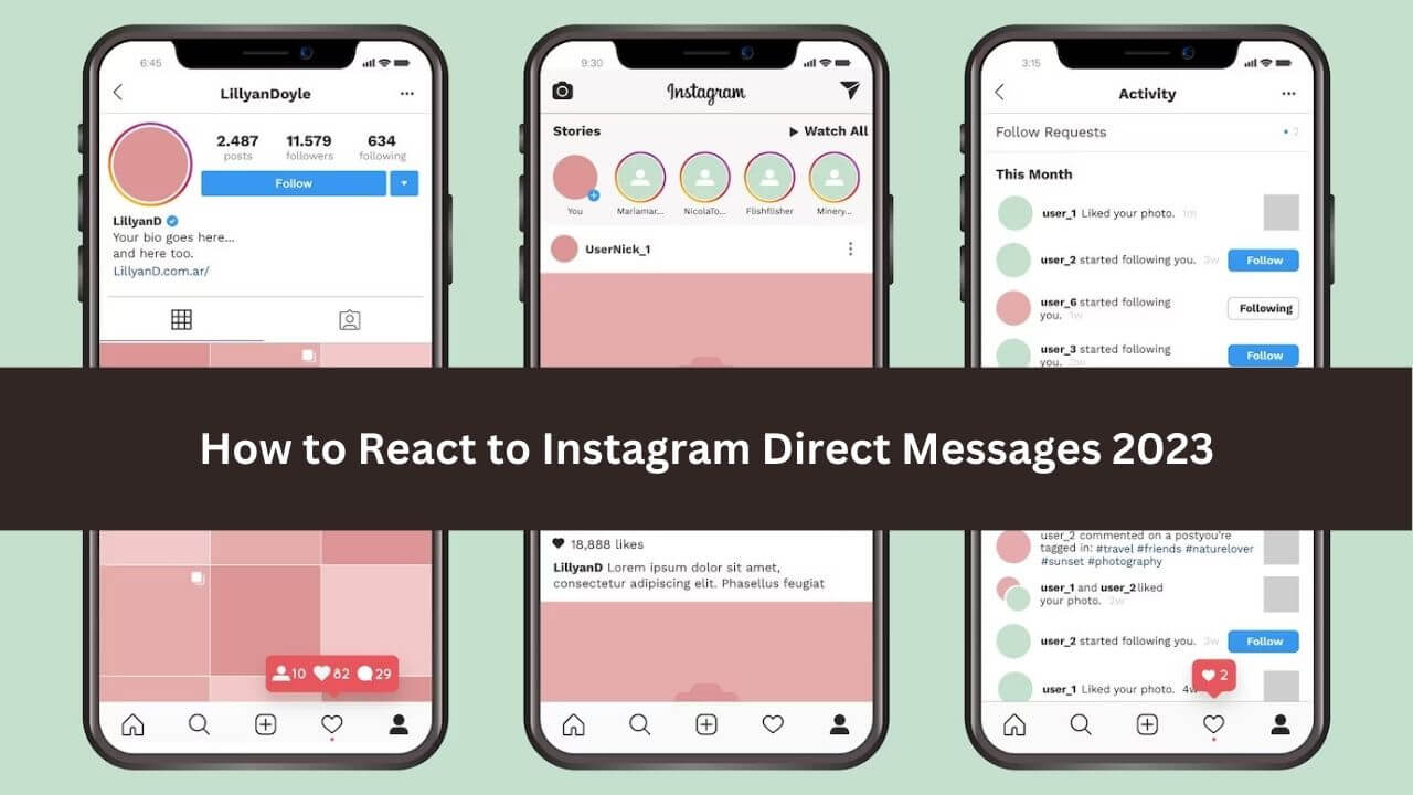 How to React to Instagram Direct Messages 2023